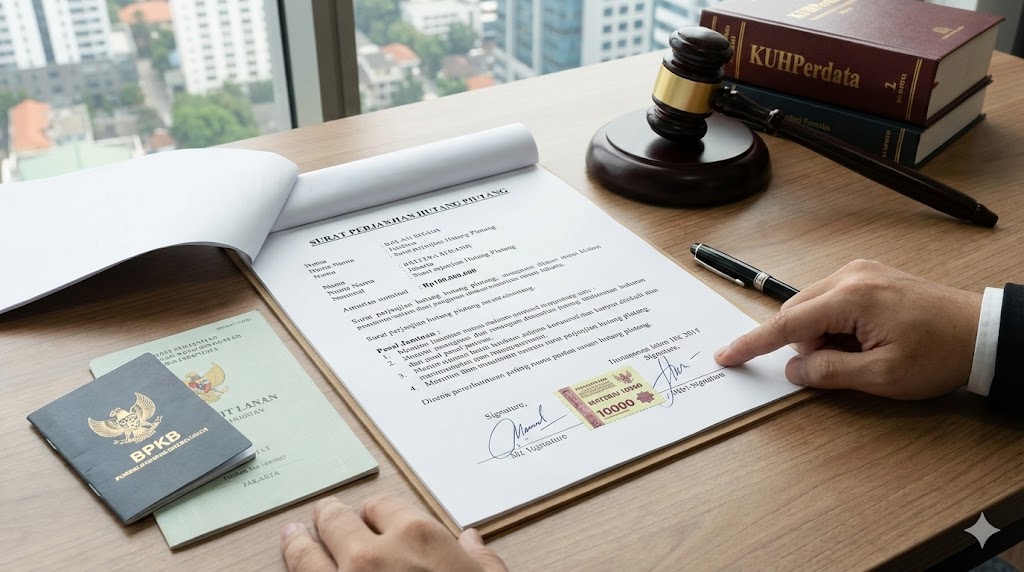 Contoh Surat Perjanjian Hutang Sah: Panduan Hukum Perdata Lengkap